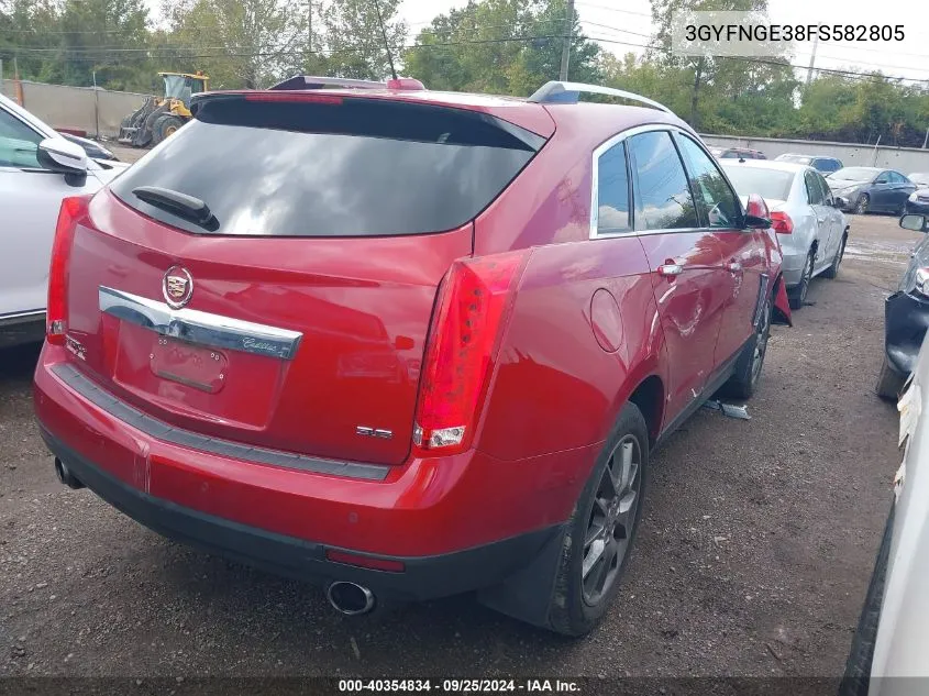 3GYFNGE38FS582805 2015 Cadillac Srx Premium Collection