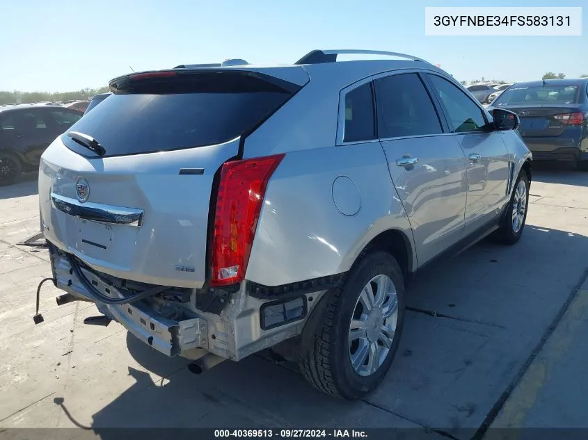 3GYFNBE34FS583131 2015 Cadillac Srx Luxury Collection