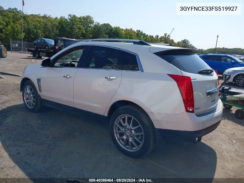 2015 Cadillac Srx Performance Collection VIN: 3GYFNCE33FS519927 Lot: 40579114