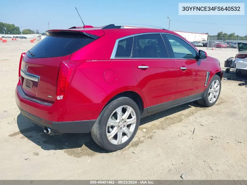 3GYFNCE34FS640532 2015 Cadillac Srx Performance Collection