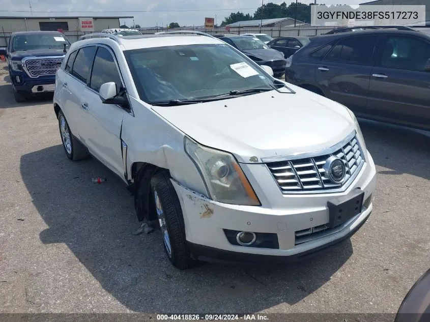 3GYFNDE38FS517273 2015 Cadillac Srx Premium Collection