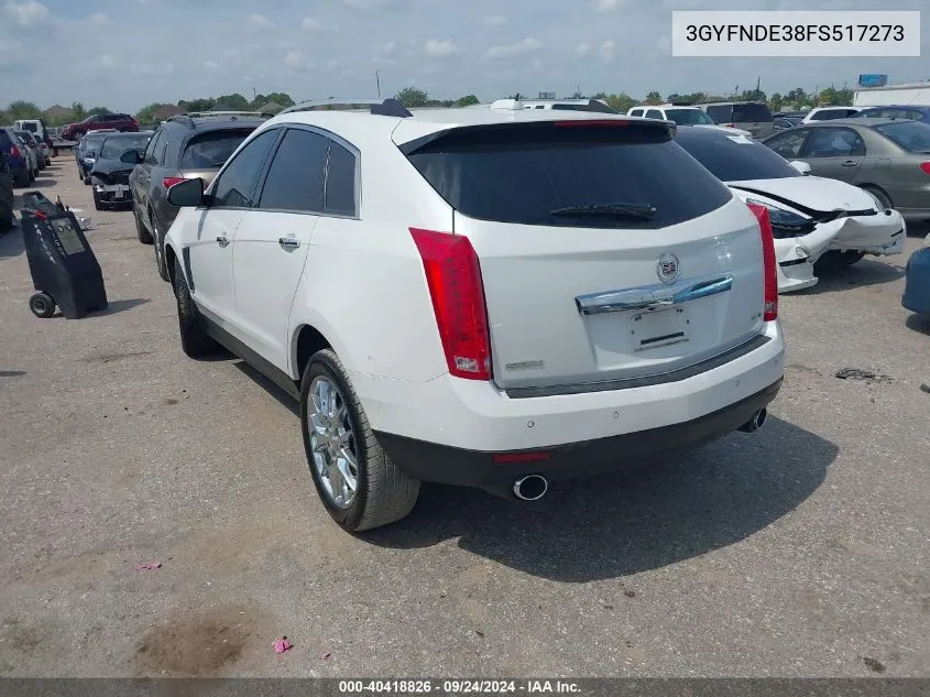 3GYFNDE38FS517273 2015 Cadillac Srx Premium Collection