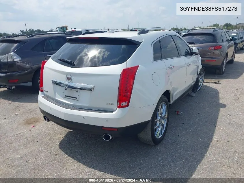 3GYFNDE38FS517273 2015 Cadillac Srx Premium Collection