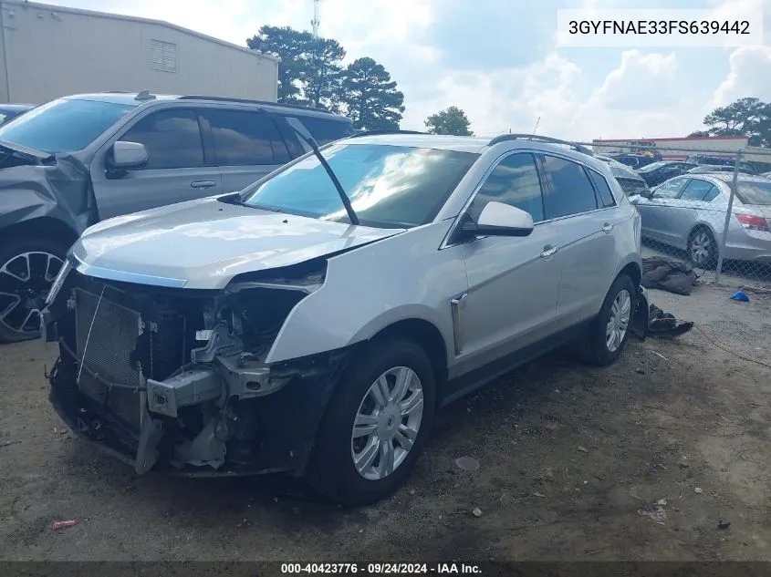 3GYFNAE33FS639442 2015 Cadillac Srx Standard