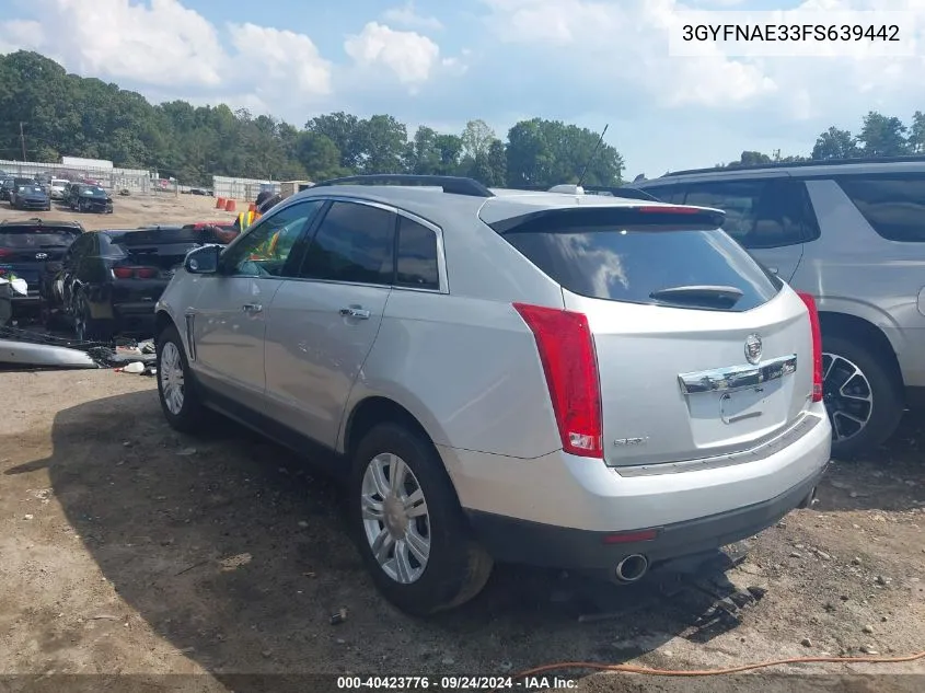 3GYFNAE33FS639442 2015 Cadillac Srx Standard