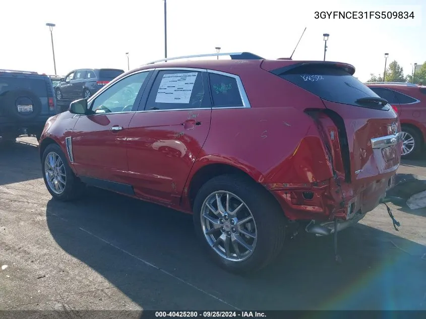 3GYFNCE31FS509834 2015 Cadillac Srx Performance Collection