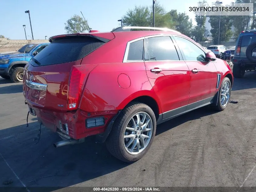 3GYFNCE31FS509834 2015 Cadillac Srx Performance Collection