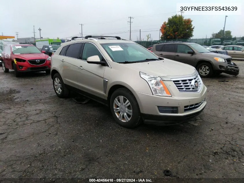 3GYFNEE33FS543639 2015 Cadillac Srx Luxury Collection