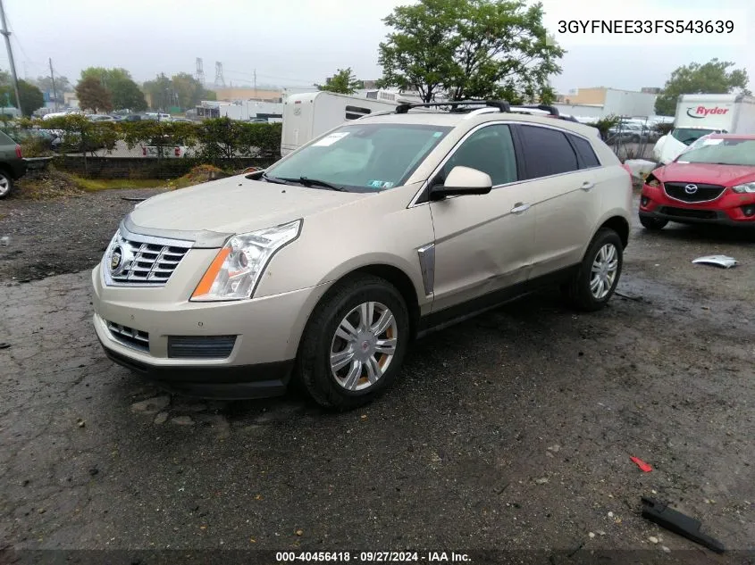 3GYFNEE33FS543639 2015 Cadillac Srx Luxury Collection