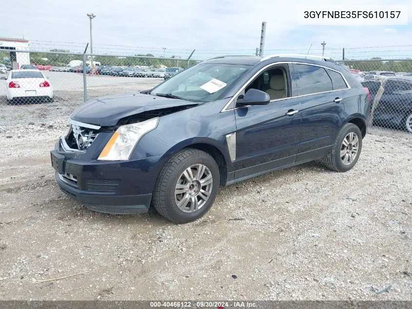 3GYFNBE35FS610157 2015 Cadillac Srx Luxury Collection