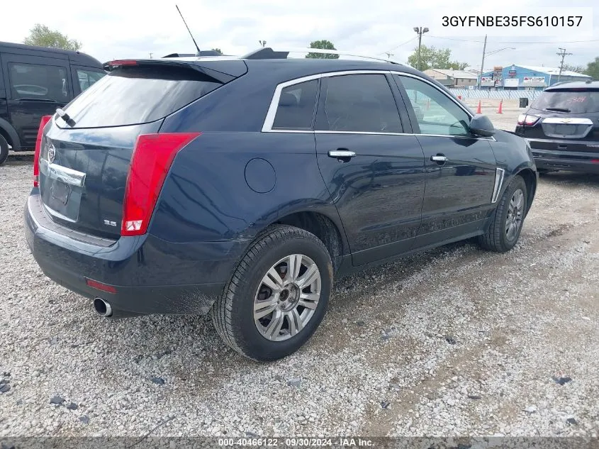 3GYFNBE35FS610157 2015 Cadillac Srx Luxury Collection