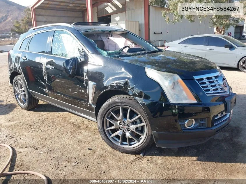 2015 Cadillac Srx Performance Collection VIN: 3GYFNCE34FS584267 Lot: 40487997