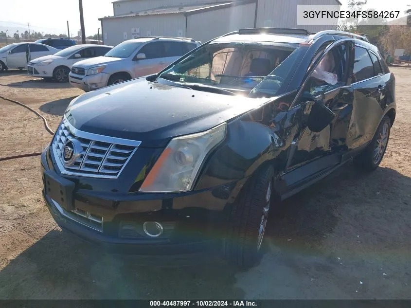 2015 Cadillac Srx Performance Collection VIN: 3GYFNCE34FS584267 Lot: 40487997