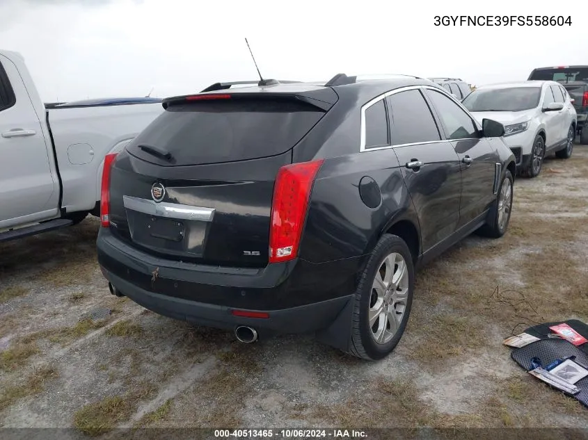 2015 Cadillac Srx Performance Collection VIN: 3GYFNCE39FS558604 Lot: 40513465