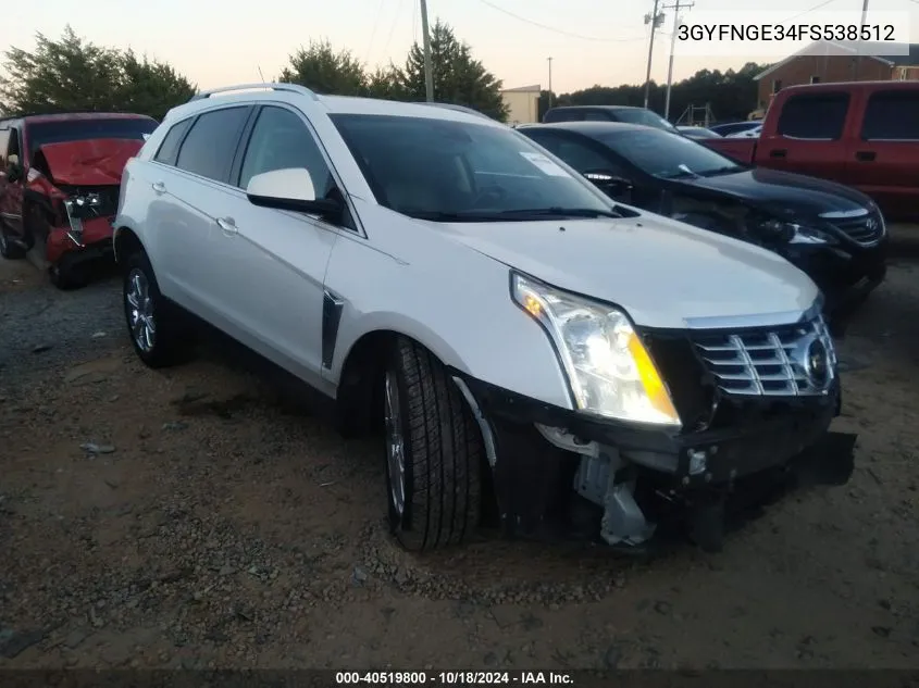 3GYFNGE34FS538512 2015 Cadillac Srx Premium Collection