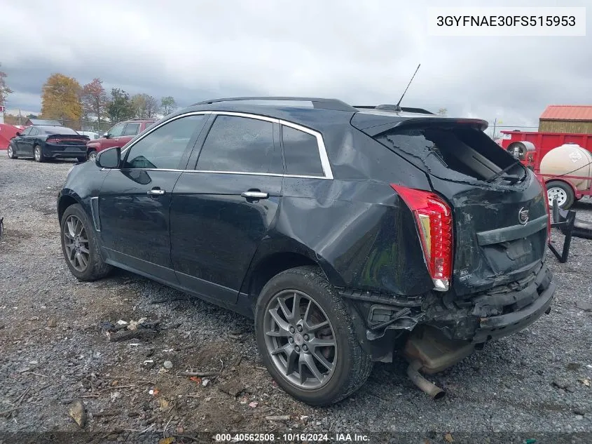 3GYFNAE30FS515953 2015 Cadillac Srx Standard