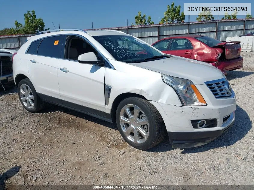 2015 Cadillac Srx Premium Collection VIN: 3GYFNGE38FS634398 Lot: 40584404