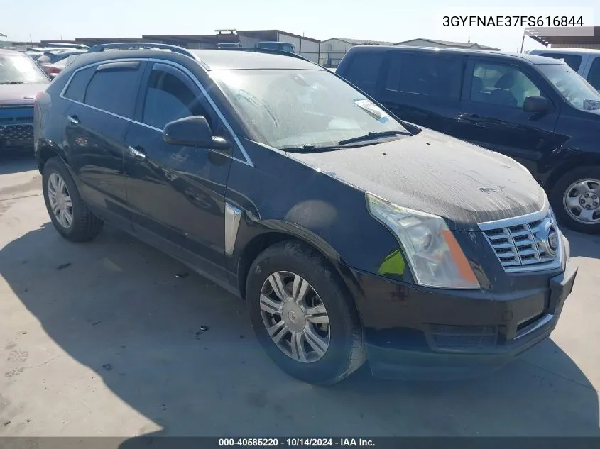 2015 Cadillac Srx Standard VIN: 3GYFNAE37FS616844 Lot: 40585220