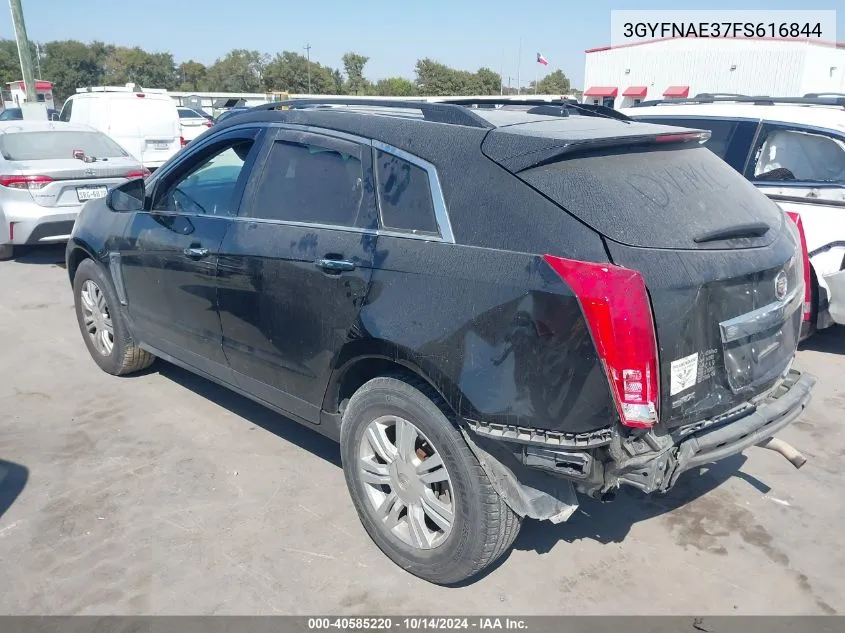 2015 Cadillac Srx Standard VIN: 3GYFNAE37FS616844 Lot: 40585220