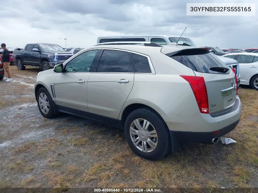 2015 Cadillac Srx Luxury Collection VIN: 3GYFNBE32FS555165 Lot: 40595440