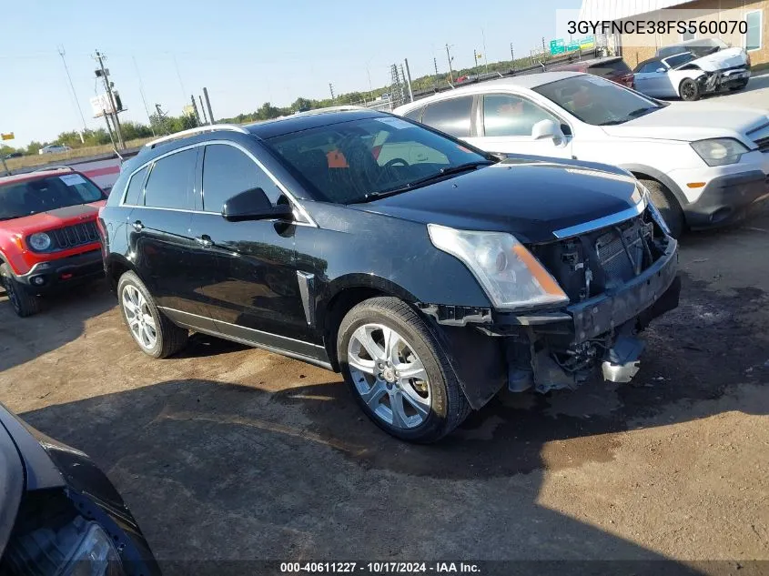 2015 Cadillac Srx Performance Collection VIN: 3GYFNCE38FS560070 Lot: 40611227