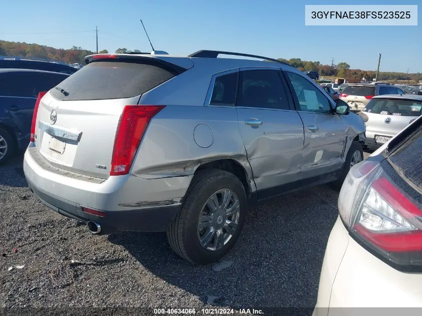 2015 Cadillac Srx VIN: 3GYFNAE38FS523525 Lot: 40634066