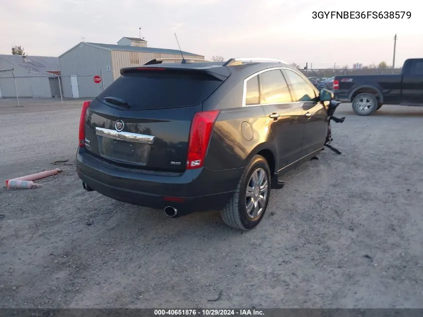 2015 Cadillac Srx Luxury Collection VIN: 3GYFNBE36FS638579 Lot: 40651876