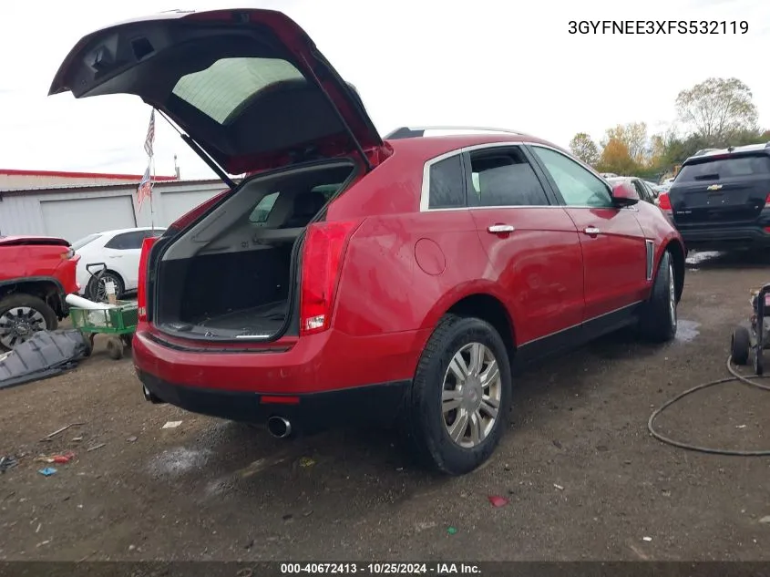 3GYFNEE3XFS532119 2015 Cadillac Srx Luxury Collection