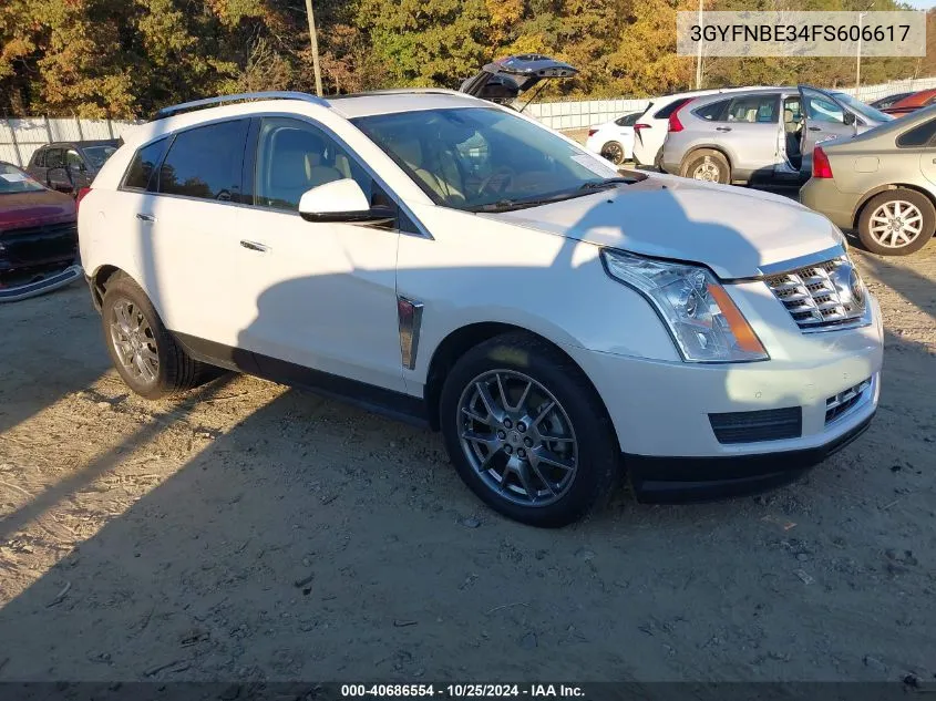 2015 Cadillac Srx Luxury Collection VIN: 3GYFNBE34FS606617 Lot: 40686554