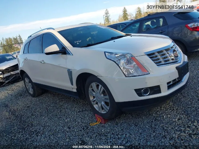 2015 Cadillac Srx Luxury Collection VIN: 3GYFNBE30FS541748 Lot: 40706216