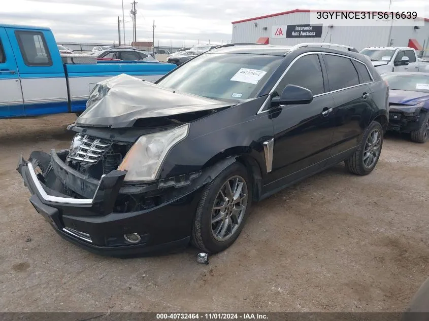 2015 Cadillac Srx Performance Collection VIN: 3GYFNCE31FS616639 Lot: 40732464