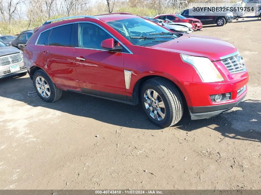 2015 Cadillac Srx Luxury Collection VIN: 3GYFNBE32FS619754 Lot: 40743410