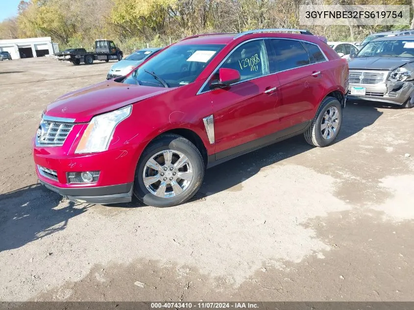 2015 Cadillac Srx Luxury Collection VIN: 3GYFNBE32FS619754 Lot: 40743410