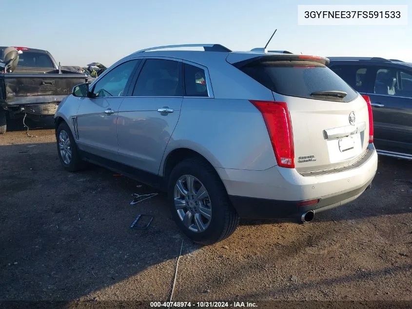 2015 Cadillac Srx Luxury Collection VIN: 3GYFNEE37FS591533 Lot: 40748974