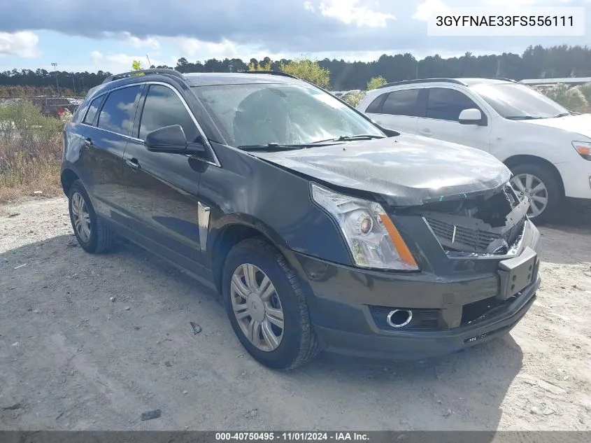 2015 Cadillac Srx Standard VIN: 3GYFNAE33FS556111 Lot: 40750495