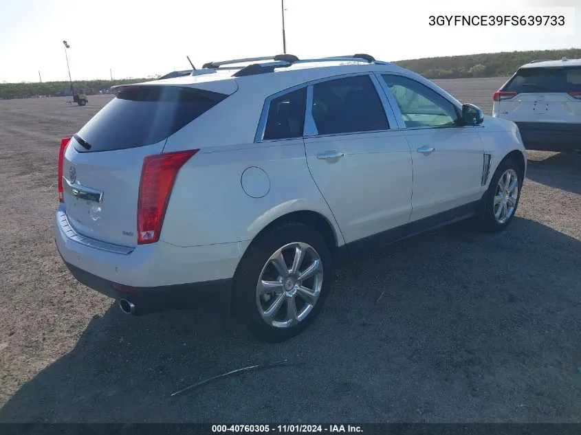 2015 Cadillac Srx Performance Collection VIN: 3GYFNCE39FS639733 Lot: 40760305