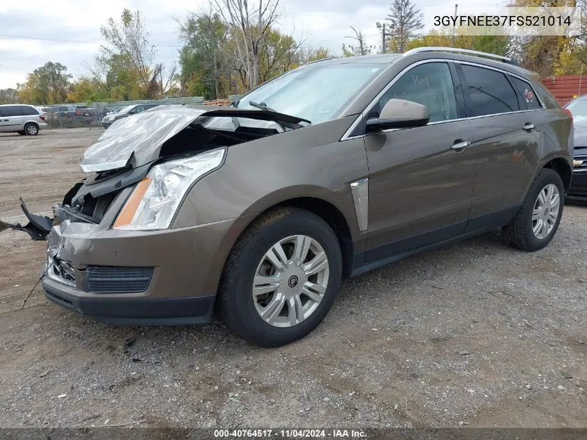 2015 Cadillac Srx Luxury Collection VIN: 3GYFNEE37FS521014 Lot: 40764517