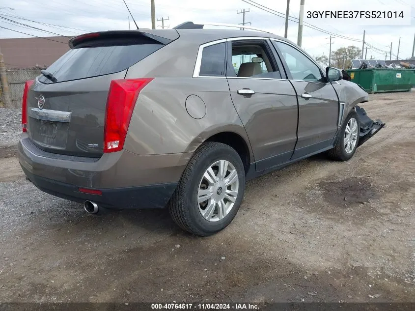 2015 Cadillac Srx Luxury Collection VIN: 3GYFNEE37FS521014 Lot: 40764517