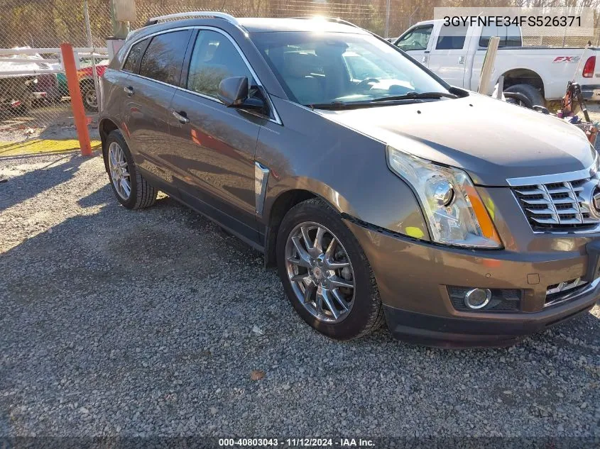 2015 Cadillac Srx Performance Collection VIN: 3GYFNFE34FS526371 Lot: 40803043