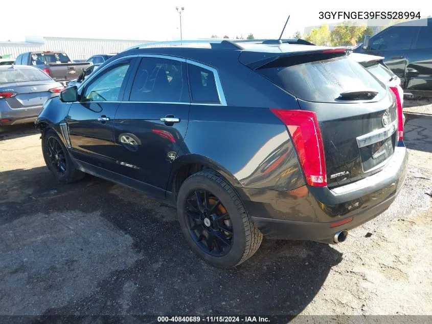 2015 Cadillac Srx Premium Collection VIN: 3GYFNGE39FS528994 Lot: 40840689