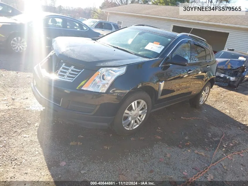 2015 Cadillac Srx Luxury Collection VIN: 3GYFNEE34FS579565 Lot: 40844881