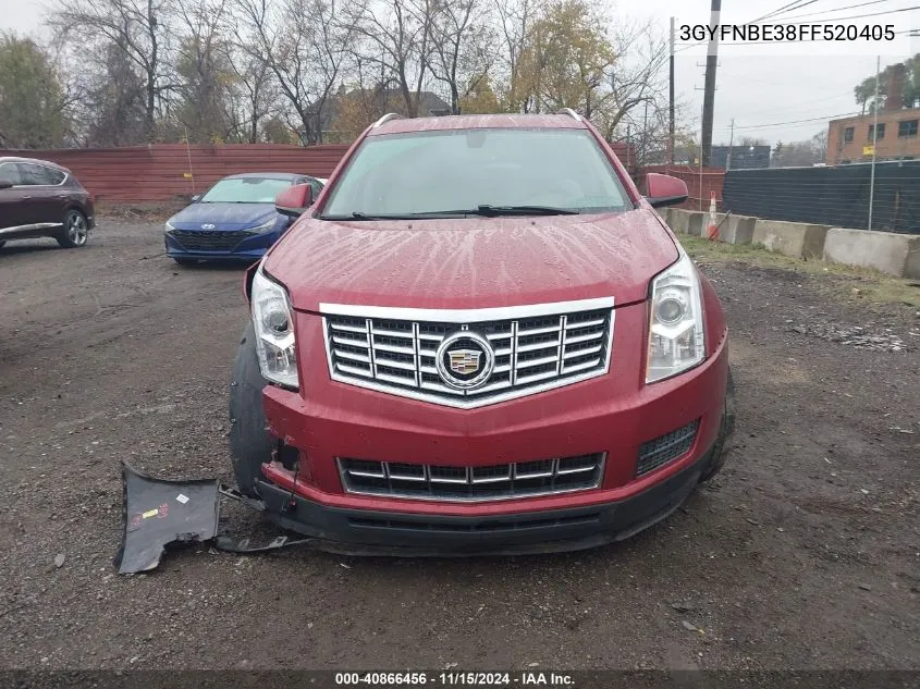 2015 Cadillac Srx Luxury Collection VIN: 3GYFNBE38FF520405 Lot: 40866456