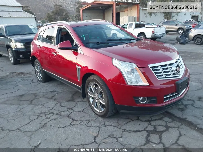 2015 Cadillac Srx Performance Collection VIN: 3GYFNCE36FS636613 Lot: 40870154