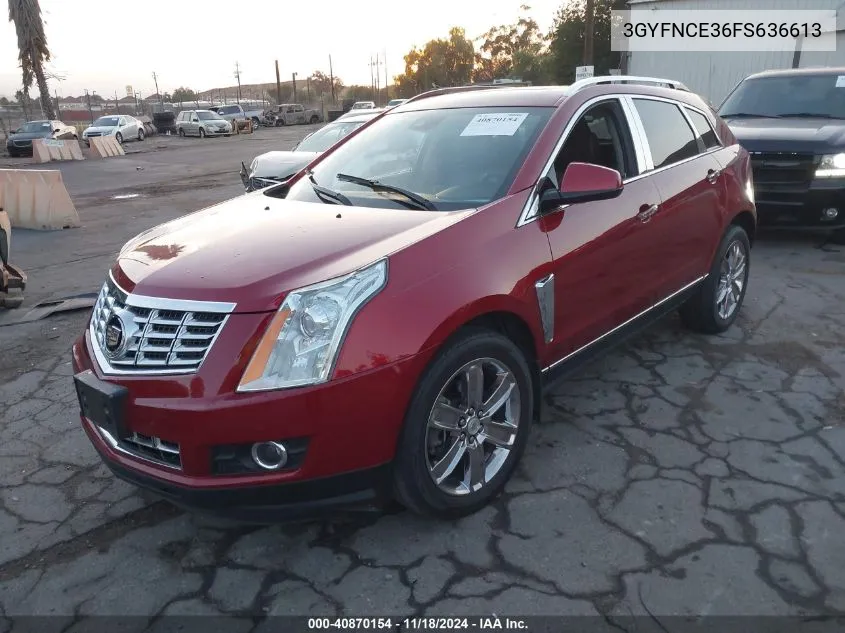 2015 Cadillac Srx Performance Collection VIN: 3GYFNCE36FS636613 Lot: 40870154