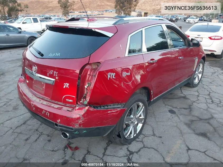 2015 Cadillac Srx Performance Collection VIN: 3GYFNCE36FS636613 Lot: 40870154