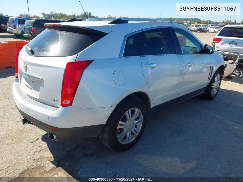 2015 Cadillac Srx Luxury Collection VIN: 3GYFNEE30FS511067 Lot: 40900530