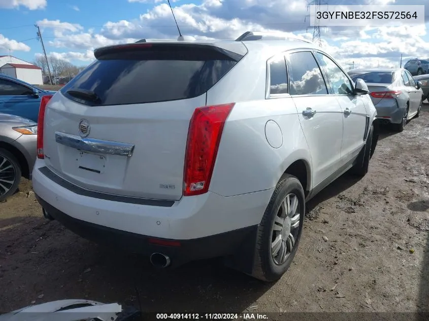 2015 Cadillac Srx Luxury Collection VIN: 3GYFNBE32FS572564 Lot: 40914112