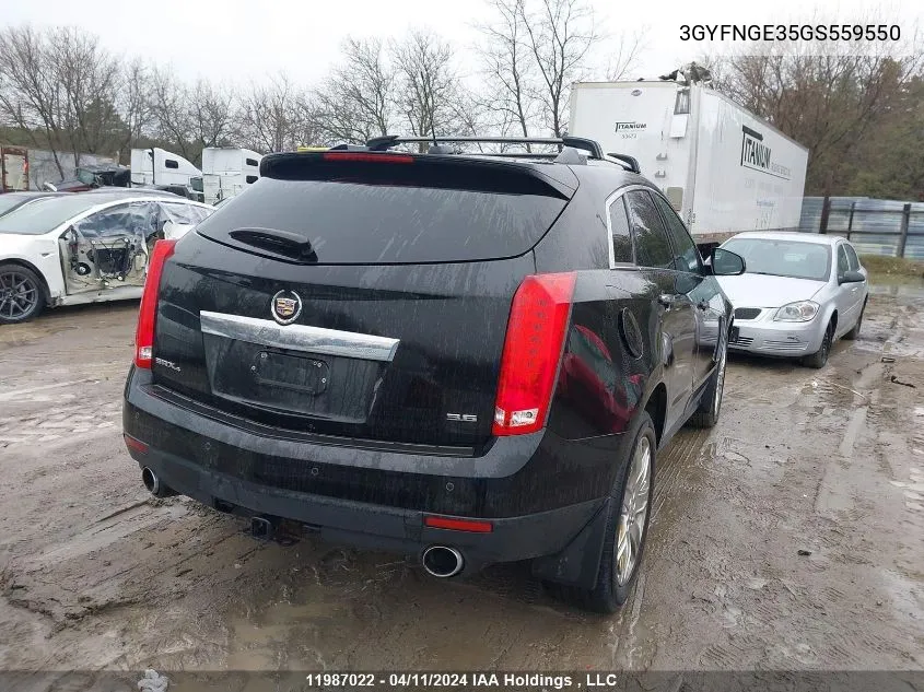 3GYFNGE35GS559550 2016 Cadillac Srx