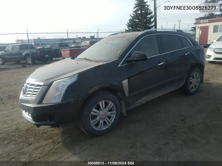 2016 Cadillac Srx Luxury Collection VIN: 3GYFNEE30GS526279 Lot: 30048013