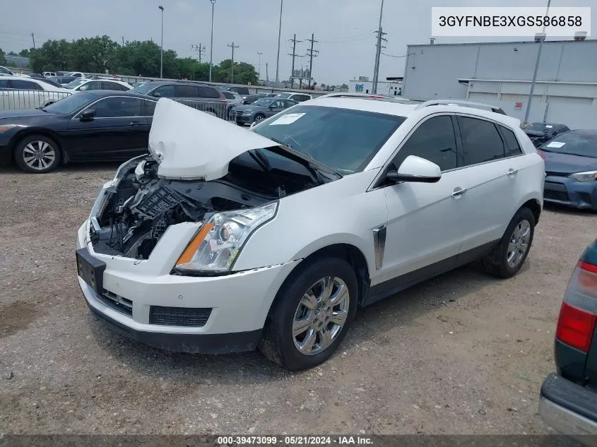 3GYFNBE3XGS586858 2016 Cadillac Srx Luxury Collection